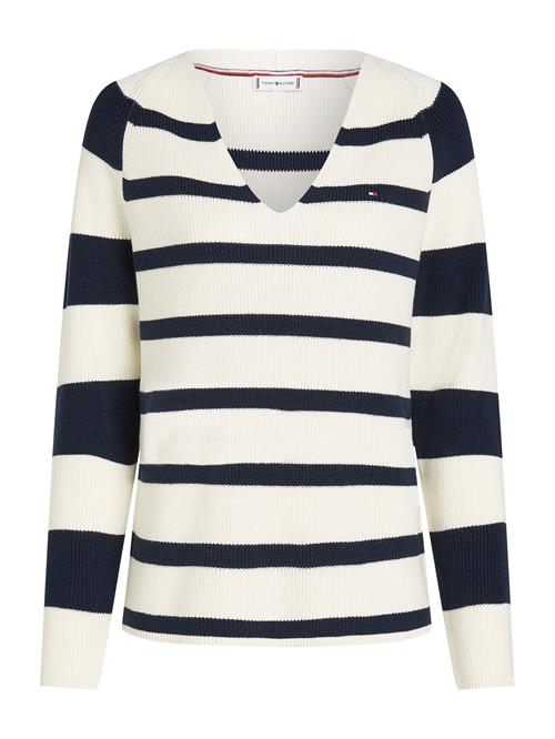 TOMMY HILFIGER Pullover  navy / hvid