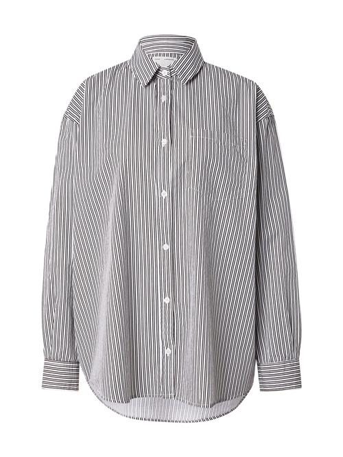 LTB Bluse 'Poneti'  sort / hvid