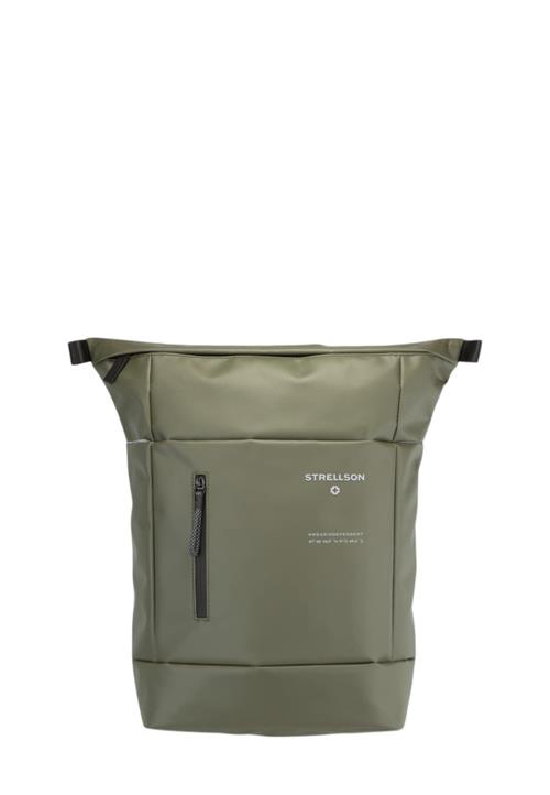 STRELLSON Rygsæk 'Stockwell 2.0 Sebastian'  khaki / hvid