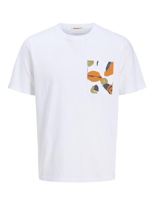 JACK & JONES Bluser & t-shirts  cognac / mørkegrå / grøn / hvid