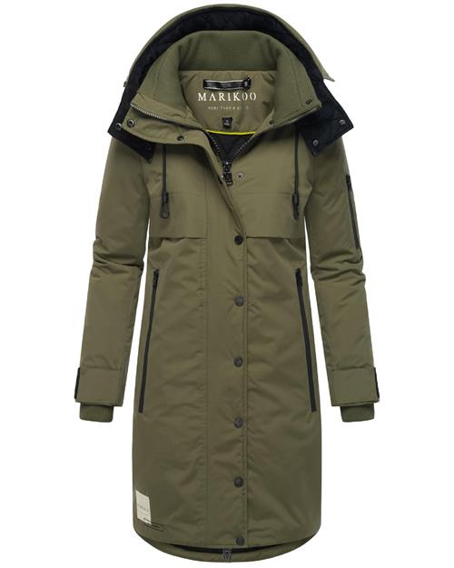 MARIKOO Vinterfrakke 'Anoukaa 16'  grøn