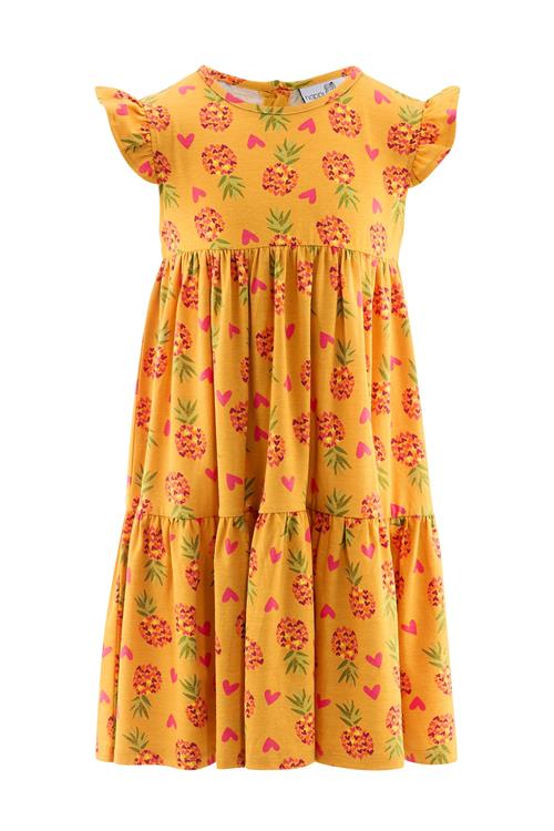 happy girls Kjole  grøn / lysegrøn / orange / mørk pink