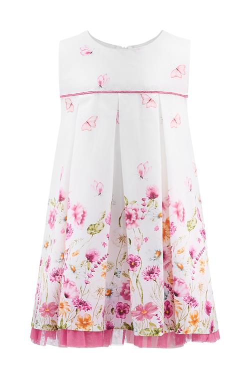 happy girls Kjole  gran / lyserød / hvid