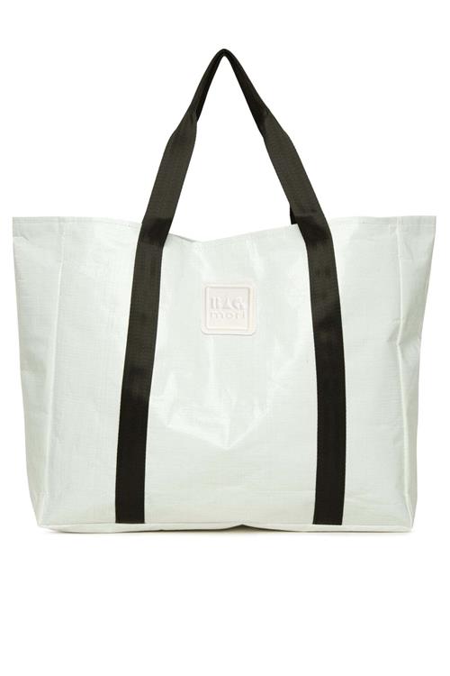 Bagmori Shopper  sort / hvid
