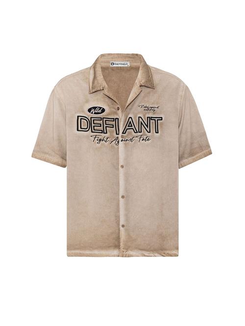 Dandalo Skjorte  brokade / sort