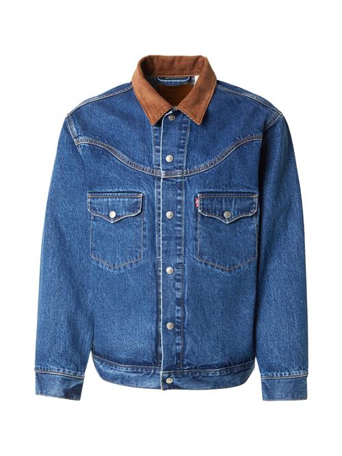 LEVI'S ® Overgangsjakke 'Western Shorthorn Trucker Jacket'  blue denim