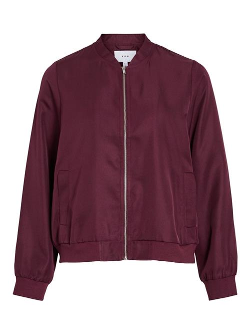 VILA Overgangsjakke 'VIPapaya'  vinrød