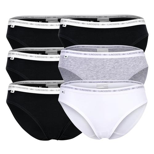 LACOSTE Slip  grå / sort / hvid