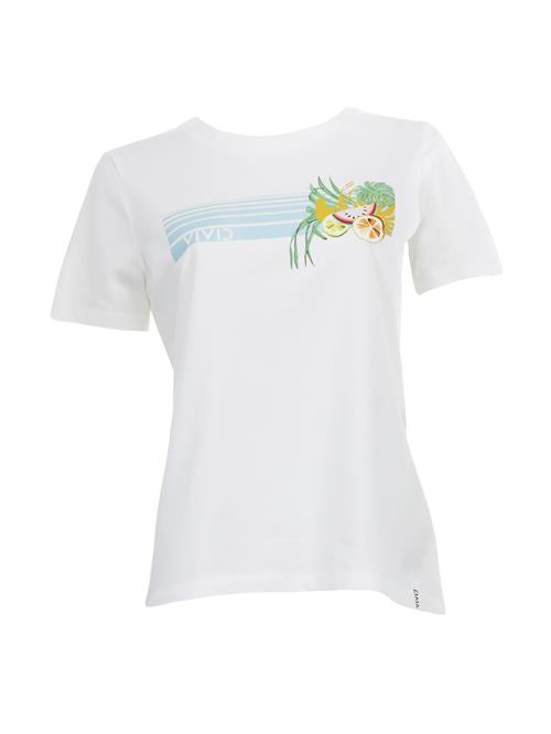 VIVID Shirts  lyseblå / orange / hvid