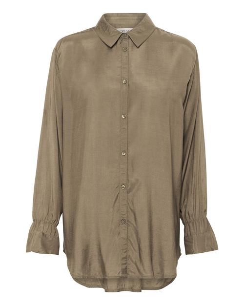 Cream Bluse 'Smokia'  khaki