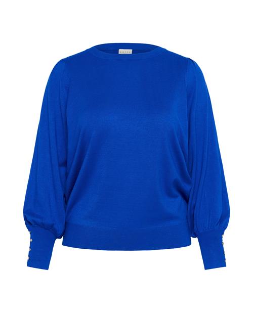 KAFFE CURVE Pullover 'Lizzy'  royalblå