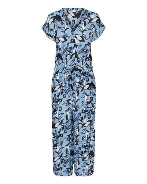 Kaffe Jumpsuit 'KAMille'  lyseblå / sort / hvid