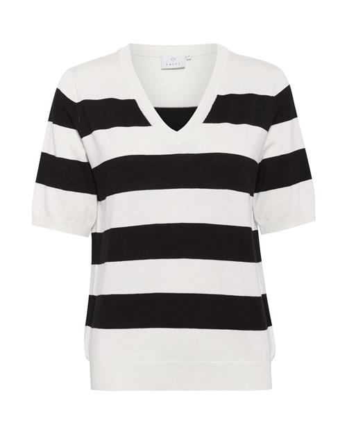 Kaffe Pullover 'KALizza'  sort / hvid