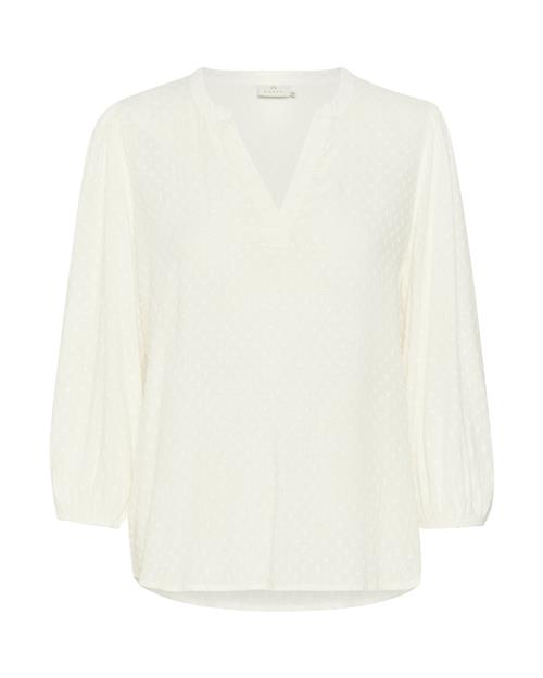Kaffe Bluse 'KAAnnika'  naturhvid