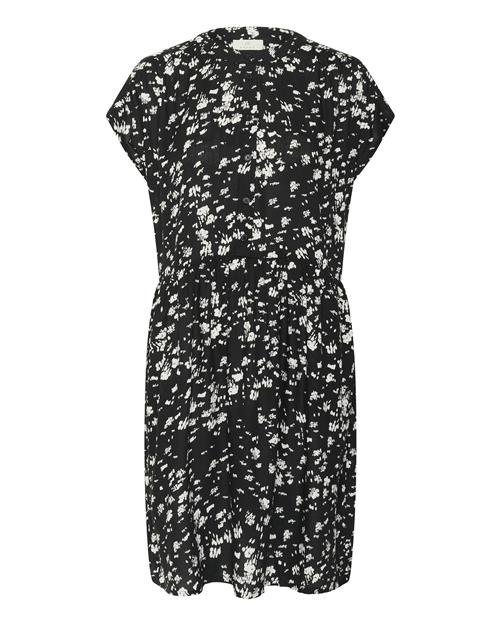 Kaffe Kjole 'Beathe'  sort / hvid