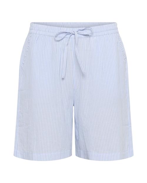 Cream Bukser 'Katinka'  lyseblå / hvid