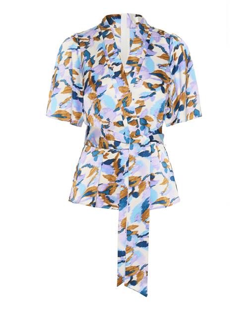 InWear Bluse 'SendraIW'  blå / lyseblå / lilla / hvid