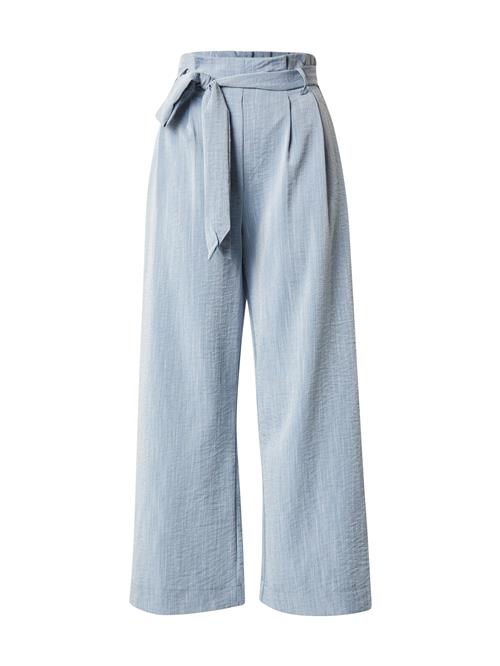 ONLY Bukser med lægfolder 'ONLMARSA'  dueblå