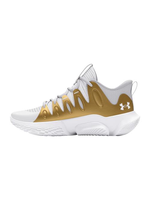 UNDER ARMOUR Sportssko  guld / hvid