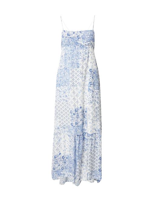 HOLLISTER Kjole  royalblå / lyseblå / hvid