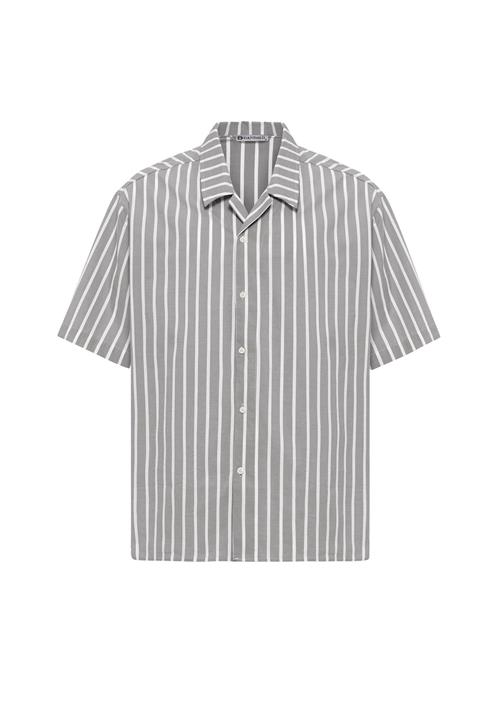 Dandalo Skjorte  grå / hvid