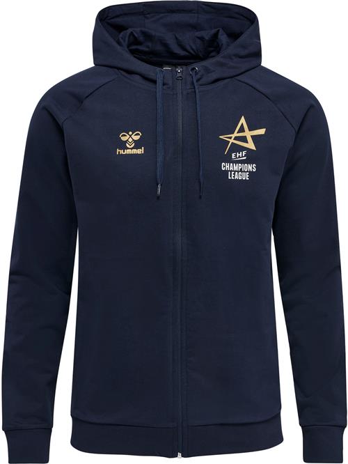 Hummel Sweatjakke 'EHF'  marin / gylden gul / hvid