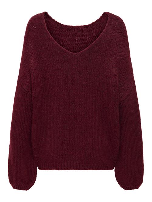 JDY Pullover 'JDYDinea'  vinrød
