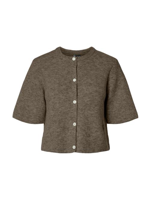 PIECES Cardigan 'PCSilly'  mørkebrun