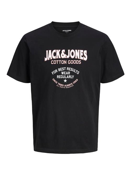 JACK & JONES Bluser & t-shirts  rosé / sort / hvid