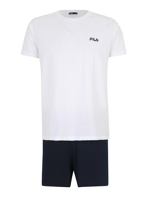 FILA Pyjamas kort  sort / hvid