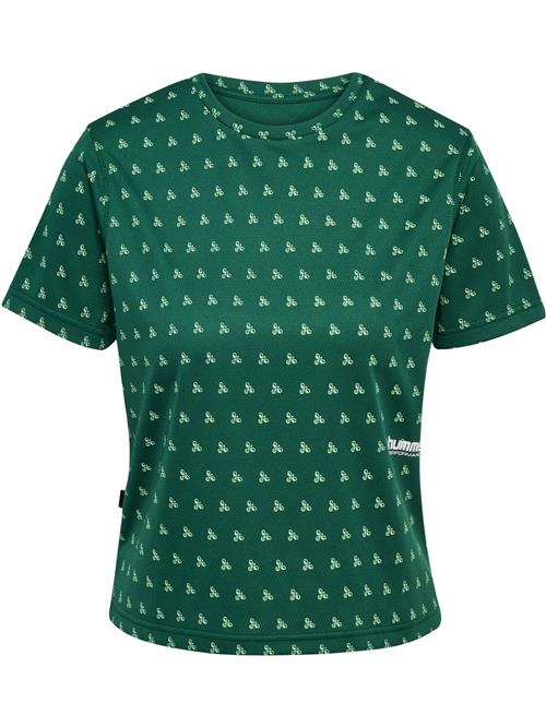 Hummel Funktionsbluse 'Pulse Workout'  mint / mørkegrøn