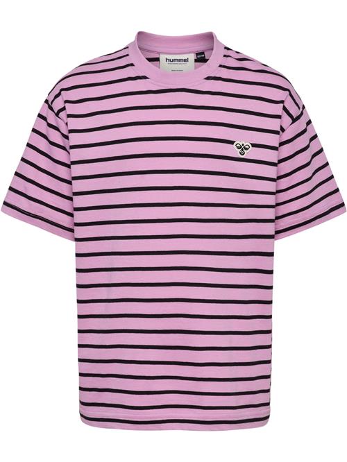 Hummel Shirts  lilla / sort