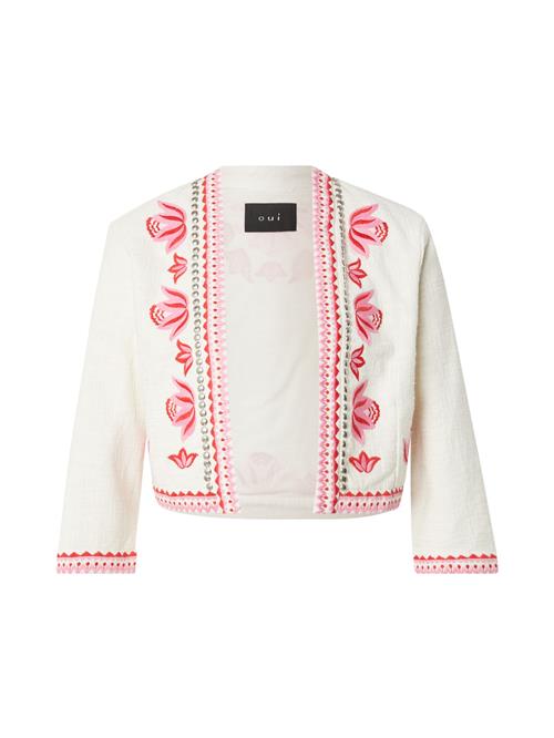 OUI Bolero  lys pink / rød / sølv / hvid-meleret