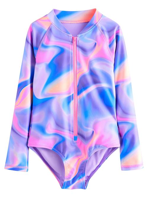 Next Badedragt  azur / lilla / lys pink