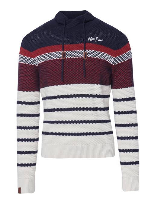 KOROSHI Pullover  navy / mørkerød / hvid