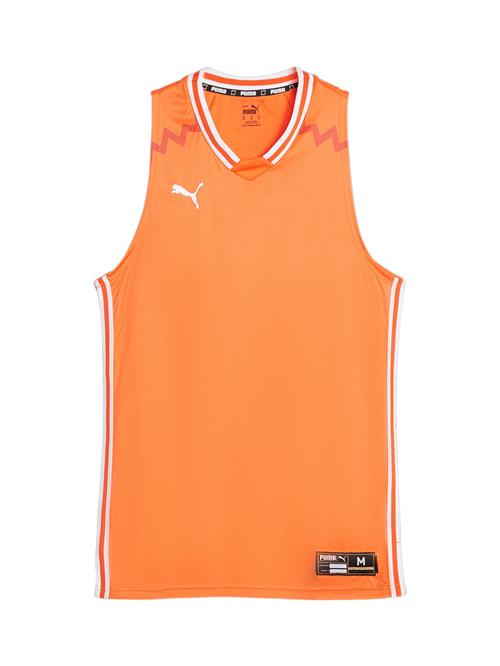 PUMA Fodboldtrøje 'Hoops Team Game'  hummer / lyseorange / hvid