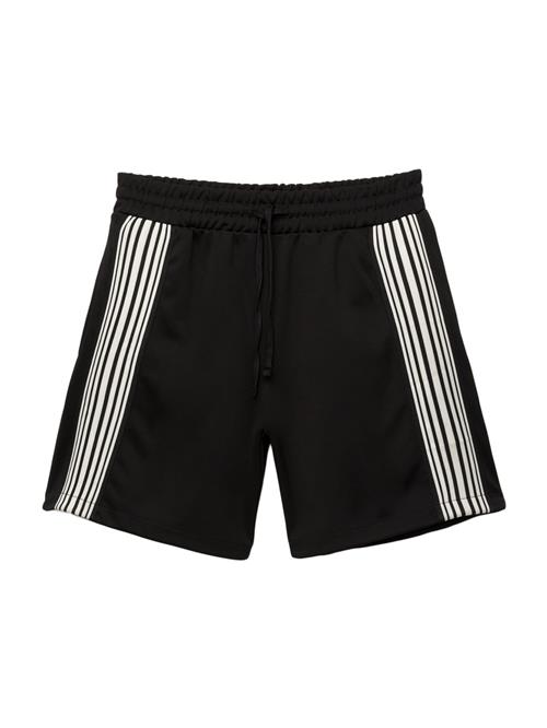 Pull&Bear Bukser 'STWD'  sort / hvid