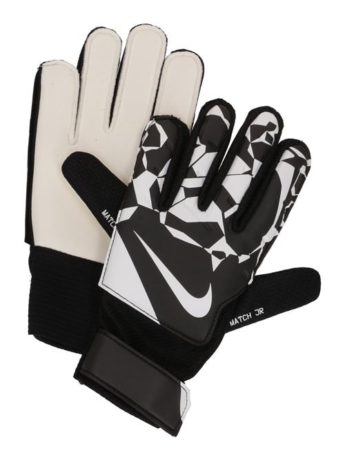 NIKE Sportshandsker 'MATCH - HO24'  creme / sort