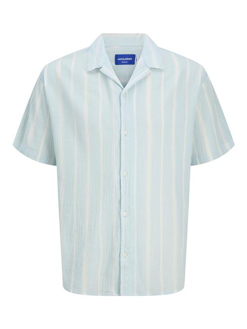 Jack & Jones Junior Skjorte  lyseblå / hvid