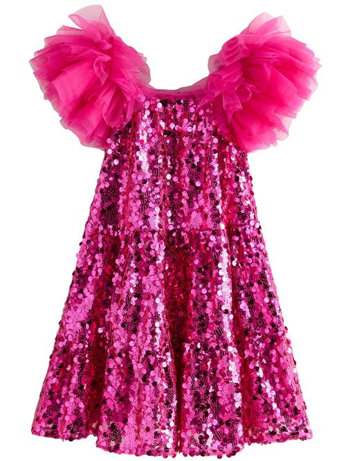 Next Kjole  mørk pink