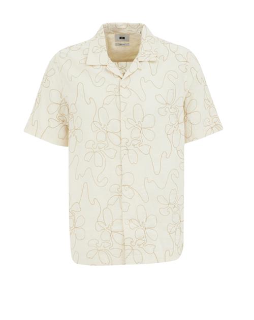 WE Fashion Skjorte  beige / elfenben