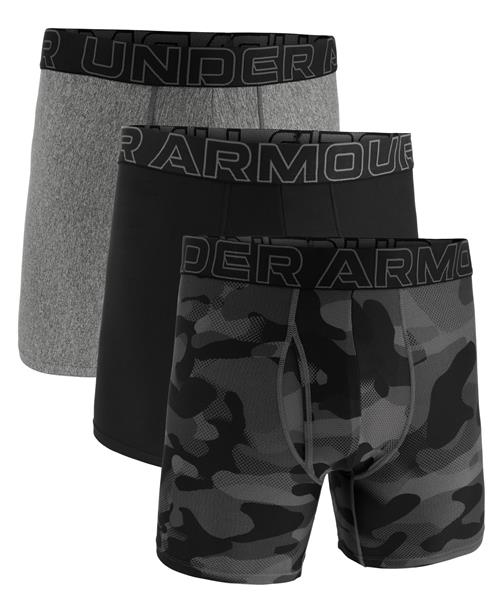 UNDER ARMOUR Boksershorts  grå / sort