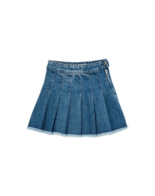 WE Fashion Nederdel  blue denim