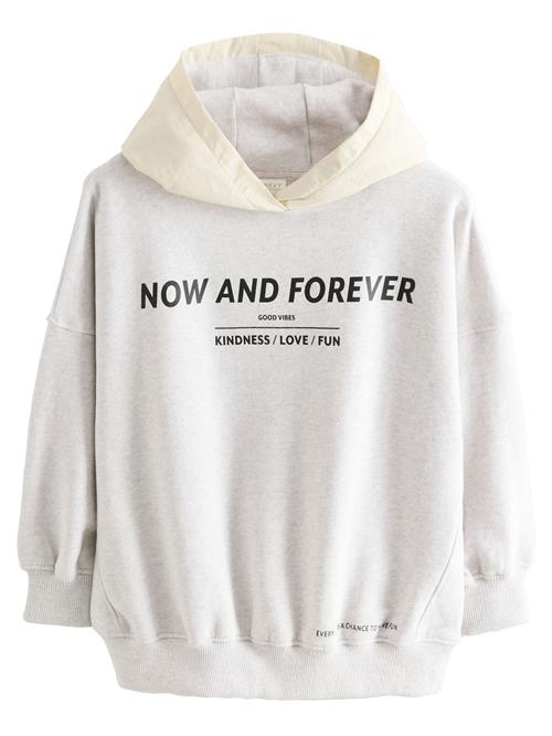 Next Sweatshirt  ecru / lysegrå / sort