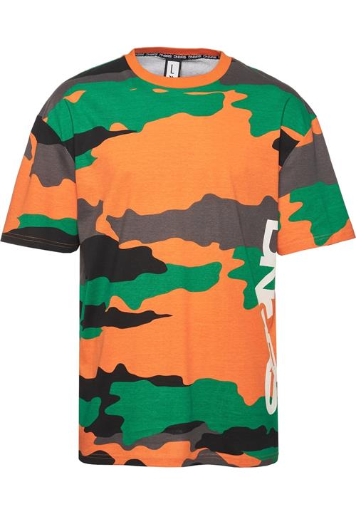 Dangerous DNGRS Bluser & t-shirts 'Expansion'  grøn / orange / sort / hvid