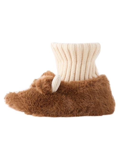 Next Hjemmesko  karamel / hvid