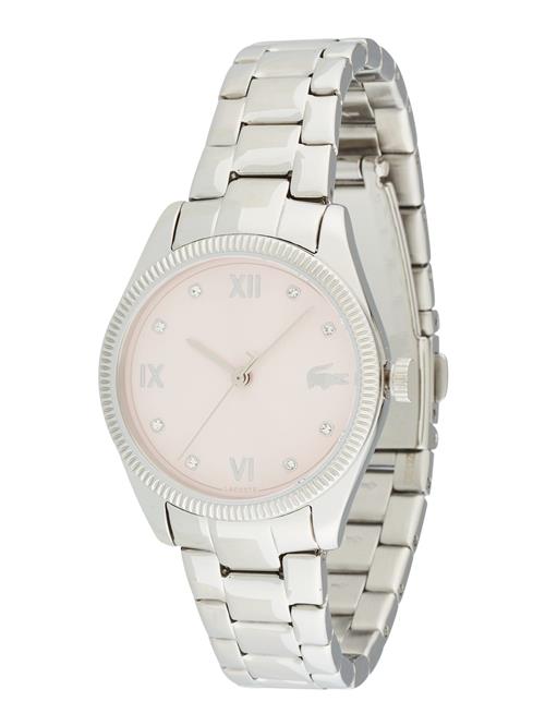 LACOSTE Analogt ur 'PARISIENNE'  lyserød / sølv
