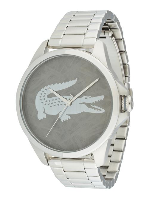 LACOSTE Analogt ur 'LE CROC'  mørkegrå / sølv