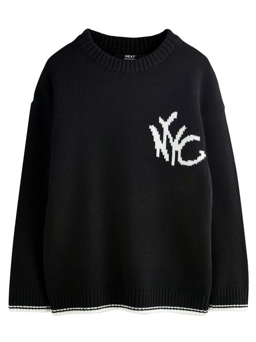 Next Pullover  sort / hvid