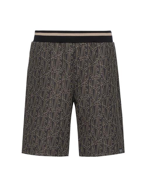 EA7 Emporio Armani Bukser  lysebrun / sort